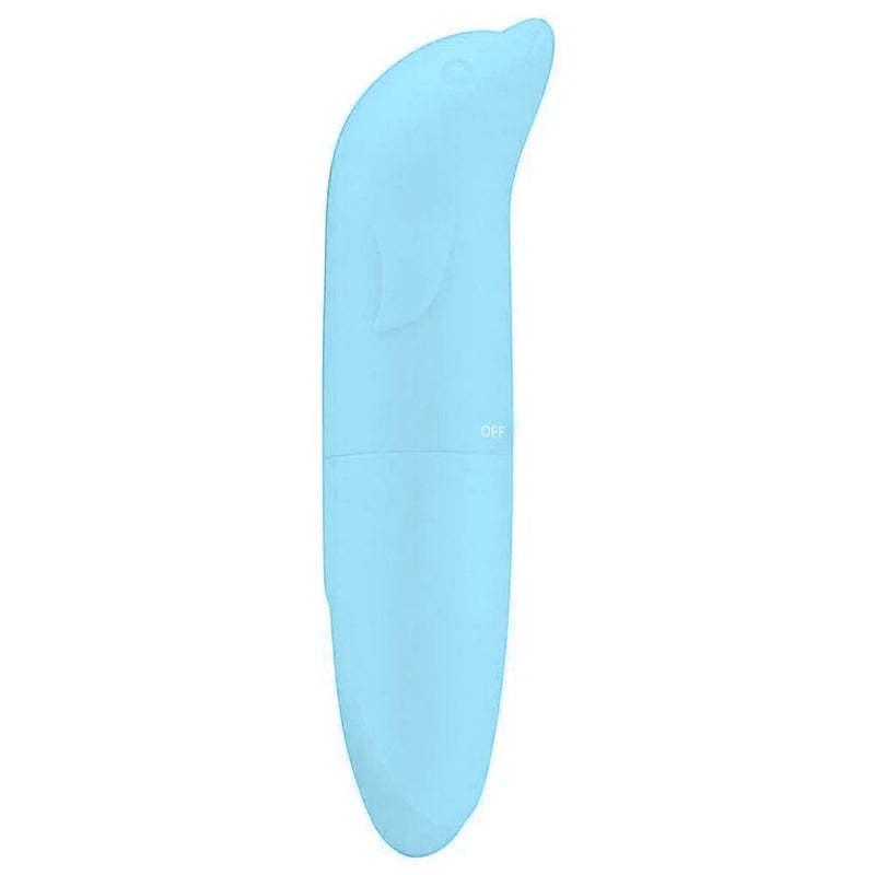 Vibrador Ponto G Formato Golfinho Aveludado Sexy Import