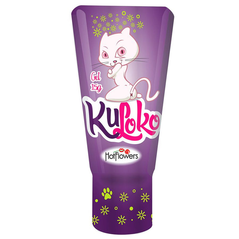 Kuloko Gel Dessensibilizante e Excitante Anal Linha Brasileirinhos 15g Hot Flowers