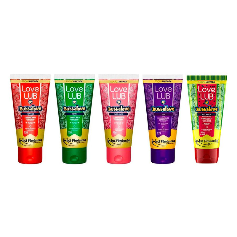 Love Lub Bubbalove Lubrificante Corporal Beijável 60g La Pimienta